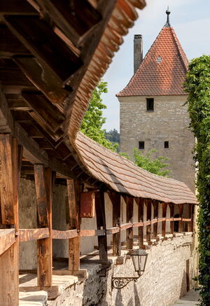 Berching - Mittelalterlicher-Wehrgang
