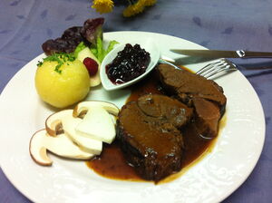 Bischofsheim - Wildschweinbraten
