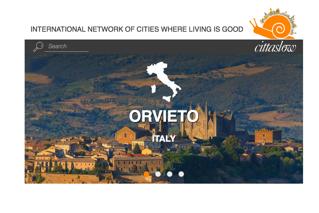 Kloster in Orvieto - cittaslow-Hauptsitz - Ausschnitt aus der Website cittaslow.org